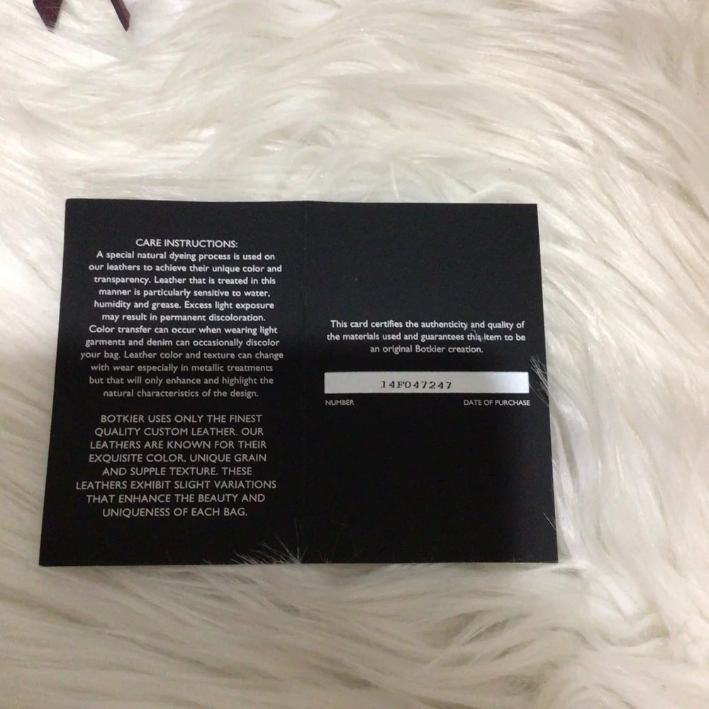 Botkier Kiera purple wristlet clutch - Picture 2 of 5